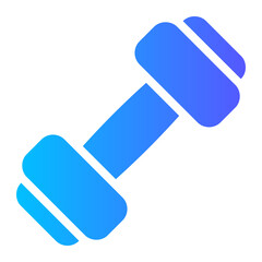 dumbbell gradient icon