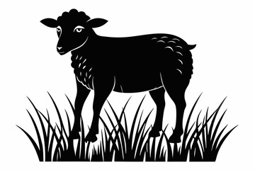 Sheep, Sheep silhouette, Sheep Symbol Icon Vector