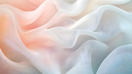 Obraz premium Abstract White and Pink Fabric with Detailed Texture