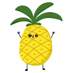 illustration of pineapple