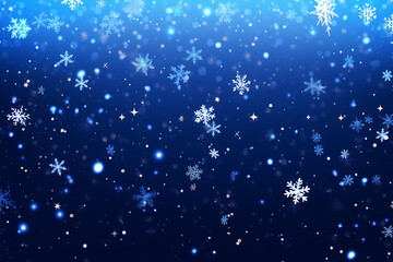 Obraz premium sparkling snow on a colored background