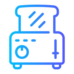 toaster gradient icon
