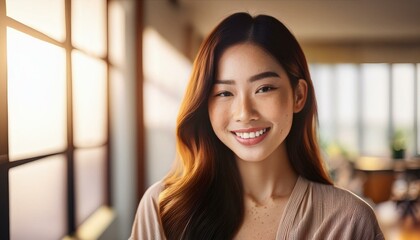 Freckled Beauty: Embracing Warmth and Happiness at Home