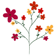 background with flowers