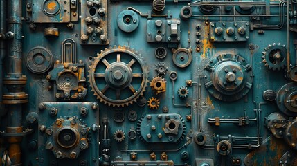 Industrial Machinery Gears and Parts: A Close-Up View