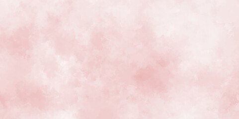 Abstract beautiful decorative and lovely soft pink grunge watercolor texture background design. watercolor smoke background texture. fantasy smooth light pink watercolor paper textured background.	