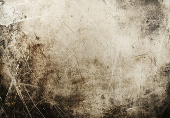 A scratched and worn textured background featuring various shades of gray