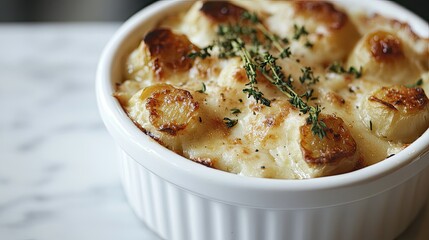 Savory Sunchoke Gratin with Golden Brown Topping