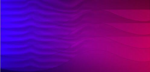 Gradient Waves in Purple and Pink Tones