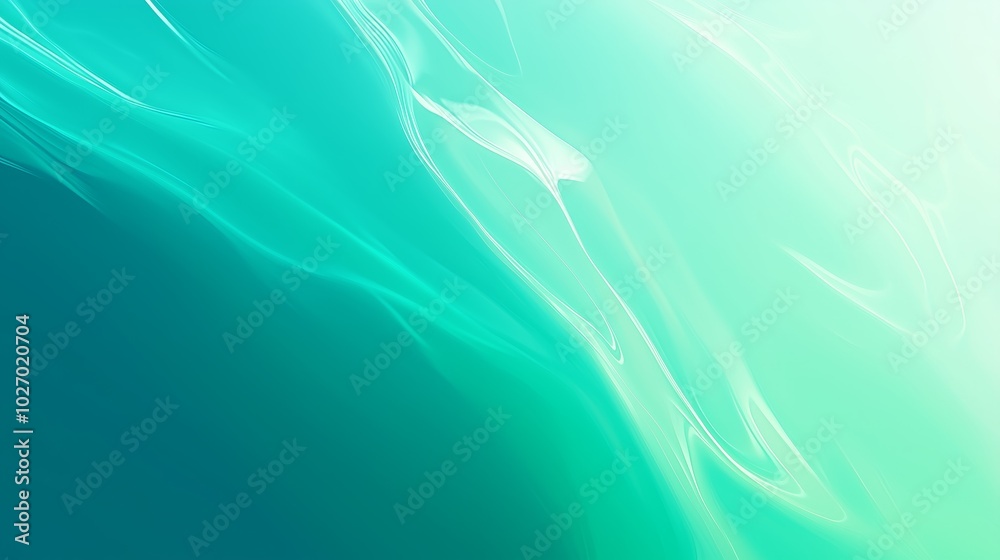 Poster glowing gradient background in soft transitioning colors