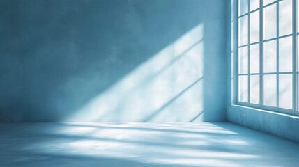 Obraz premium Light and Shadow in a Minimalist Room