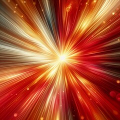 Obraz premium dynamic radial blur pattern with shades of red, orange, and yellow