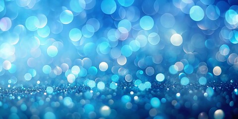 Stunning Bokeh Blue Background for Creative Projects and Design Needs