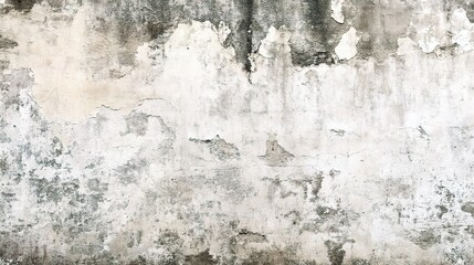 Fototapeta premium Aged Textured Concrete Wall with Faded Paint