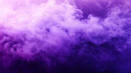 Fototapeta premium Captivating purple smoke clouds creating a dreamy, surreal atmosphere