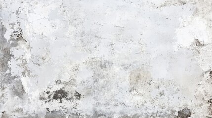 Obraz premium Close up of a white painted textured wall with peeling paint and uneven surface.