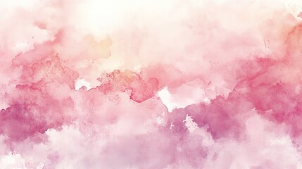 Soft Pink Watercolor Background for Design Projects