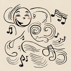 illustration of a child