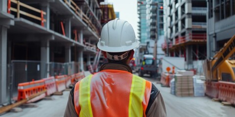 Construction Worker on Site