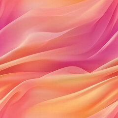 Fototapeta premium Seamless pattern dreamy abstract gradient mesh background soft pink to vibrant orange smooth flowing color transitions soft glowing effect modern elegant digital design fabric liquid smoke