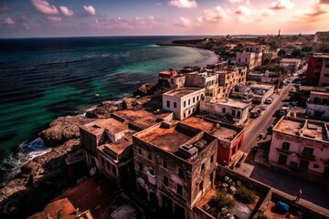 Urban Exploration Photography of Somalia's Marka from Space: A Unique Aerial Perspective