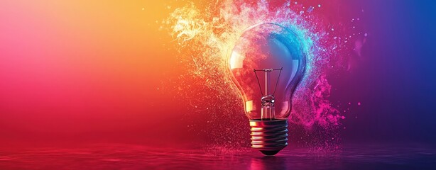 expansion idea for business growth, Innovation, creativity, strategy, development, success,planning , vision, Dynamic colors, copy space for text,