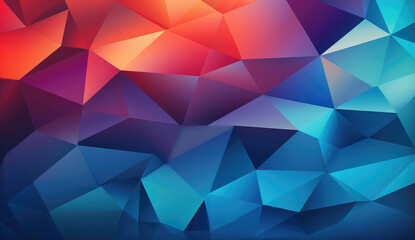Vibrant Geometric Polygonal Background