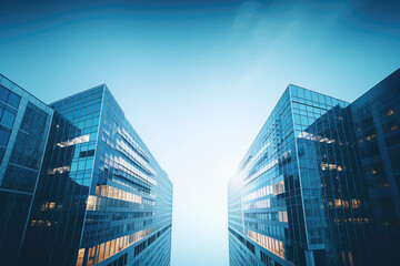 Soaring Glass Towers: Modern Architecture Skyline