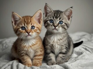 ia generated. cat and kitten