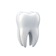 Realistic 3D Clean White healthy teeth tooth isolated on transparent background 