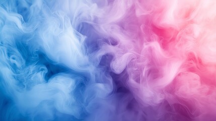 Fototapeta premium Abstract background with pink, blue and purple colors, smoke effect.