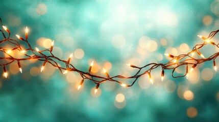 The String of Glowing Lights