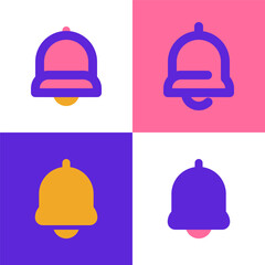 notification icon filled outline full color