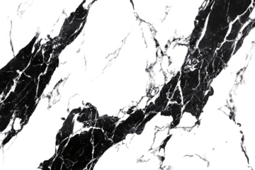 Abstract Black and White Marble Texture