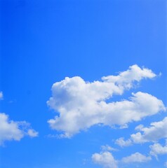 Clouds and sky background. Natural atmosphere