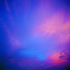 Clouds and sky background. Natural atmosphere