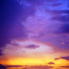 Clouds and sky background. Natural atmosphere
