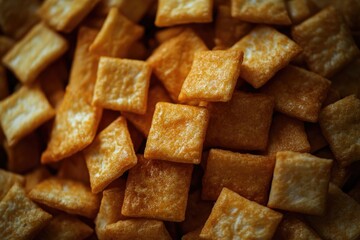 Close-up of crackers