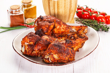 Indian tandoori turkey shoulder wing