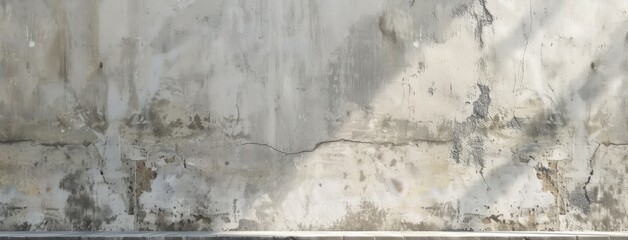 Obraz premium Grunge Concrete Wall with Stains and Cracks