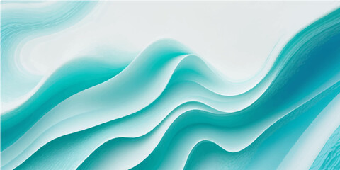 abstract deep blue and green abstract water color ocean wave texture background. Banner Graphic Resource as background for ocean wave and water wave abstract graphics	