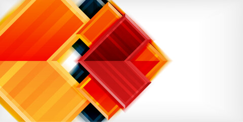 Arrow symbols created with 3d effects and line texture geometric abstract background