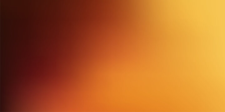 Orange gradient background smooth flat autumn sunset style