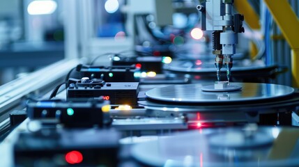 Automated High-Tech Manufacturing Process