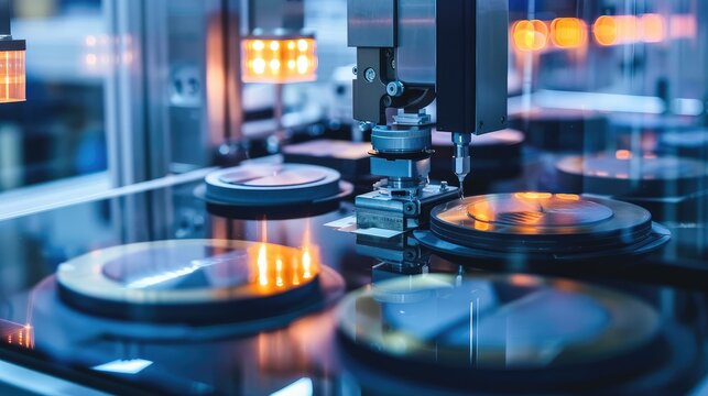 Robotic Arm Enhancing Semiconductor Manufacturing Process