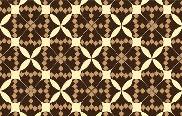 Ikat ethnic tribal ,handmade native pattern motif. Ethnic ikat abstract background art.Ikat geometric  ethnic oriental seamless pattern.Design for fabric pattern , textile ,printing and other project.