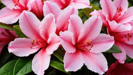 Elegant azelia bush depiction, great for outdoor landscaping concepts, gardening tools promotions, or nature-themed illustrations