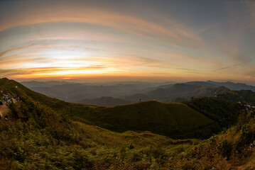 Noen Chang Suek view point Pilok, Kanchanaburi, Thailand.