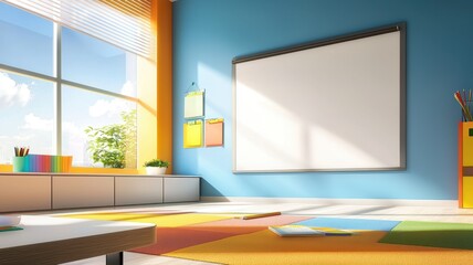 Interactive Learning in Modern Educational Setting with Creative Whiteboard Illustrations