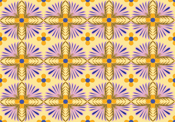 seamless damask flora pattern design for fabric curtain wallpaper mattresses carpet floor bed sheet bloster pillow blanket ceramic tile 